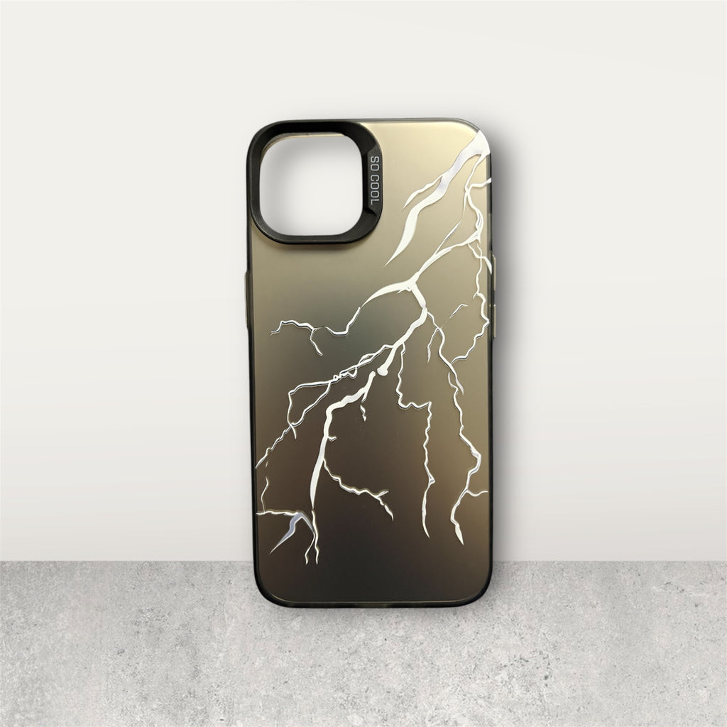 Lightning Pattern Phone Case  Sleek & Powerful Design