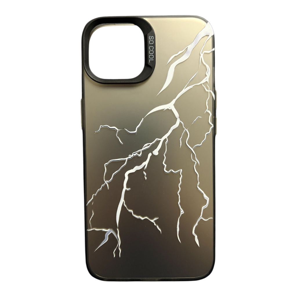 Lightning Pattern Phone Case  Sleek & Powerful Design