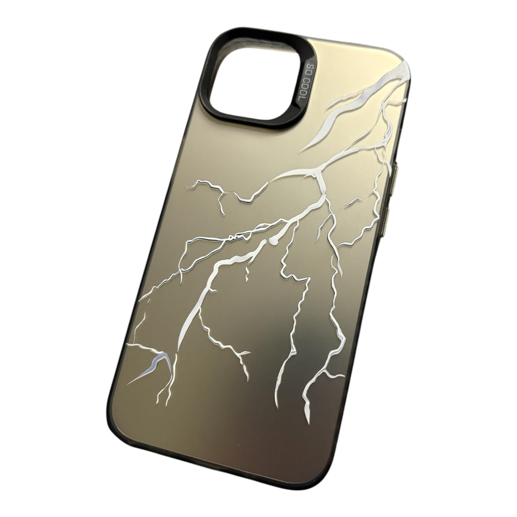 Lightning Pattern Phone Case  Sleek & Powerful Design