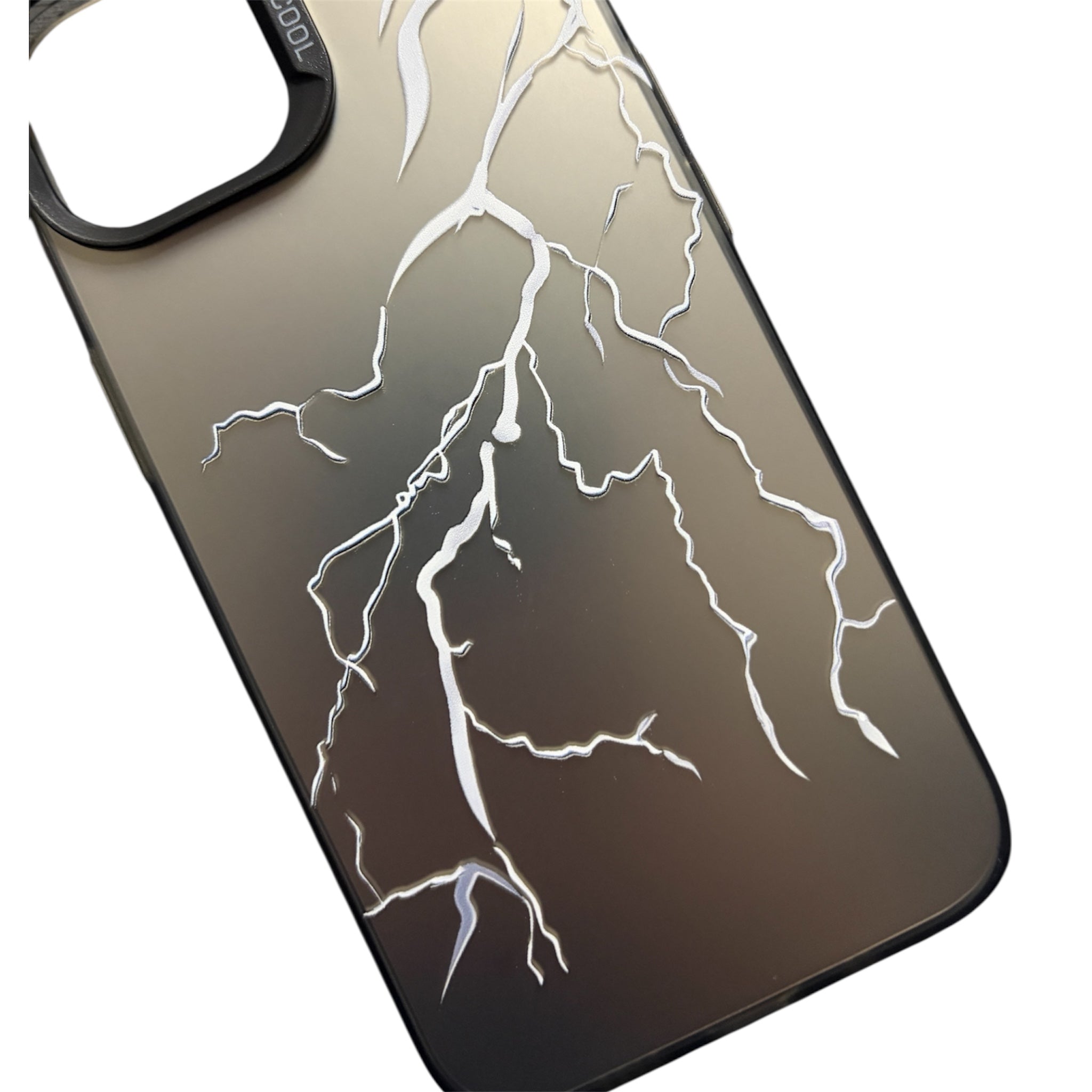 Lightning Pattern Phone Case  Sleek & Powerful Design